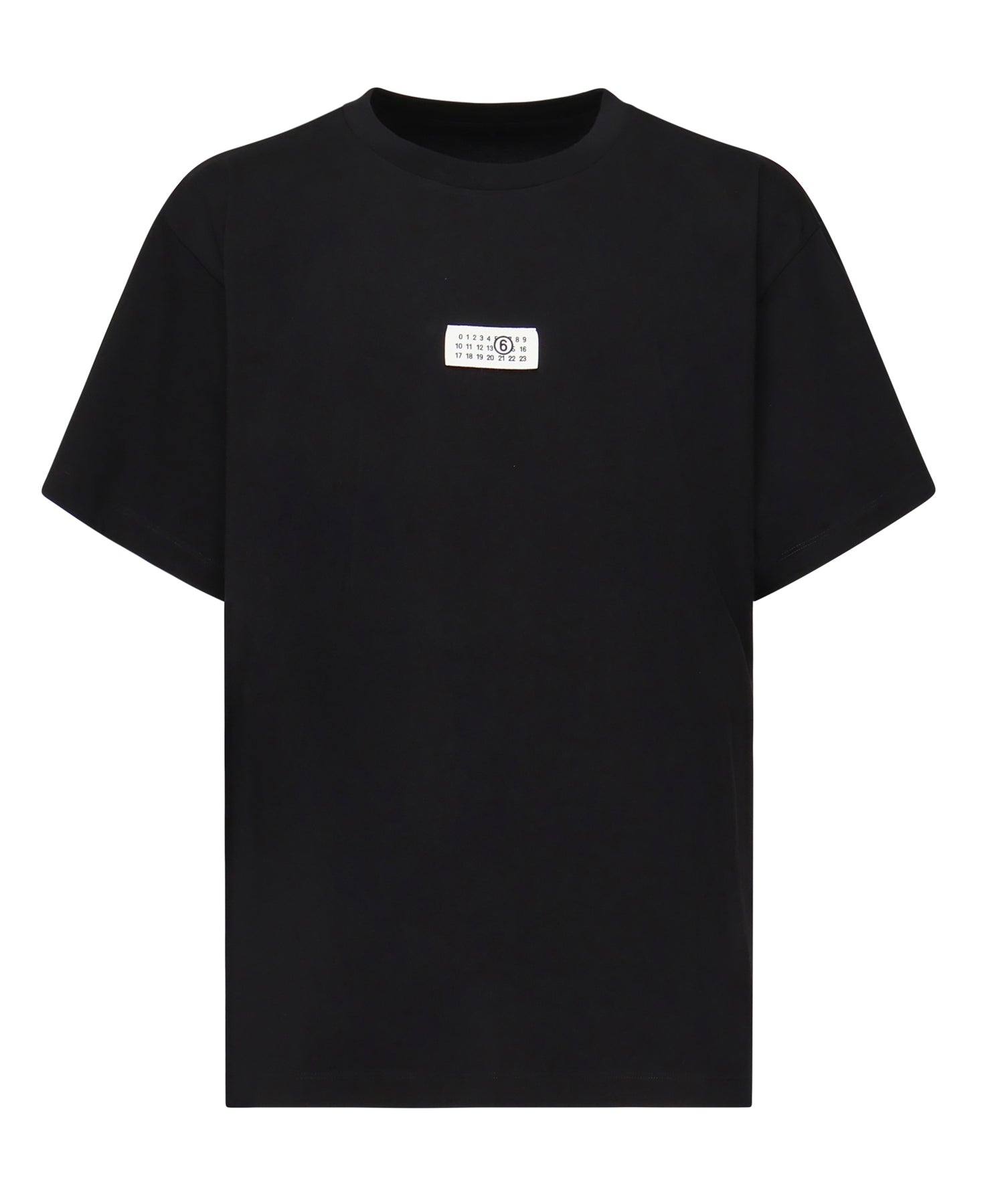 T-shirt in cotone con logo SH0GC0032 S24312900 MM6 Maison Margiela 