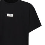 T-shirt in cotone con logo SH0GC0032 S24312900 MM6 Maison Margiela 