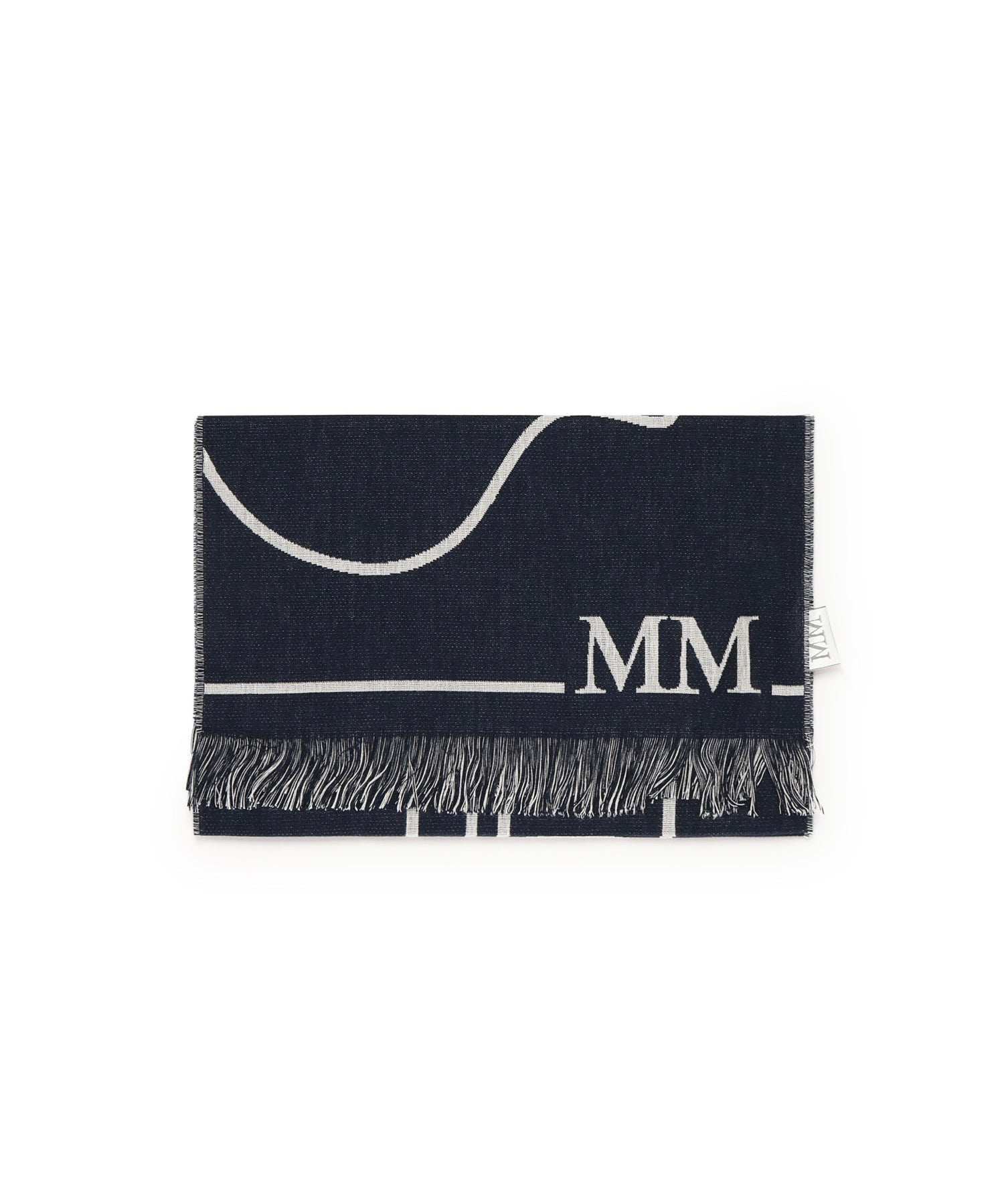 Stola Corona con logo 2526546027600 001 MM Max Mara 
