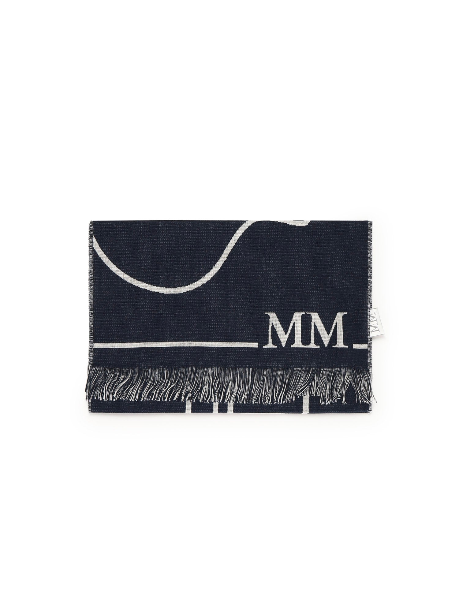 Stola Corona con logo 2526546027600 001 MM Max Mara 