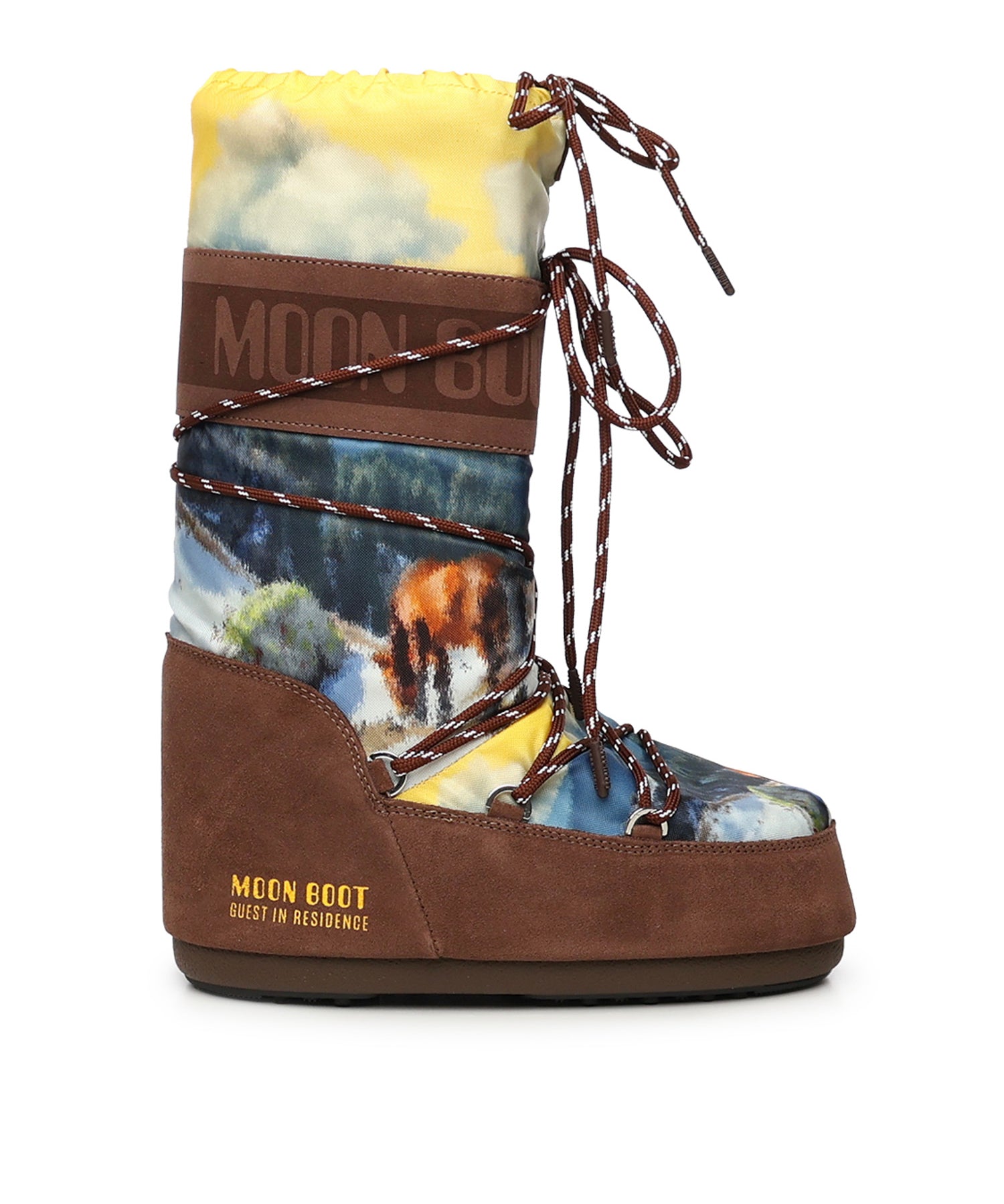 Moon Boot x Guest In Residence Stivale Icon High Postcard 80D1403090 M062 MOON BOOT 