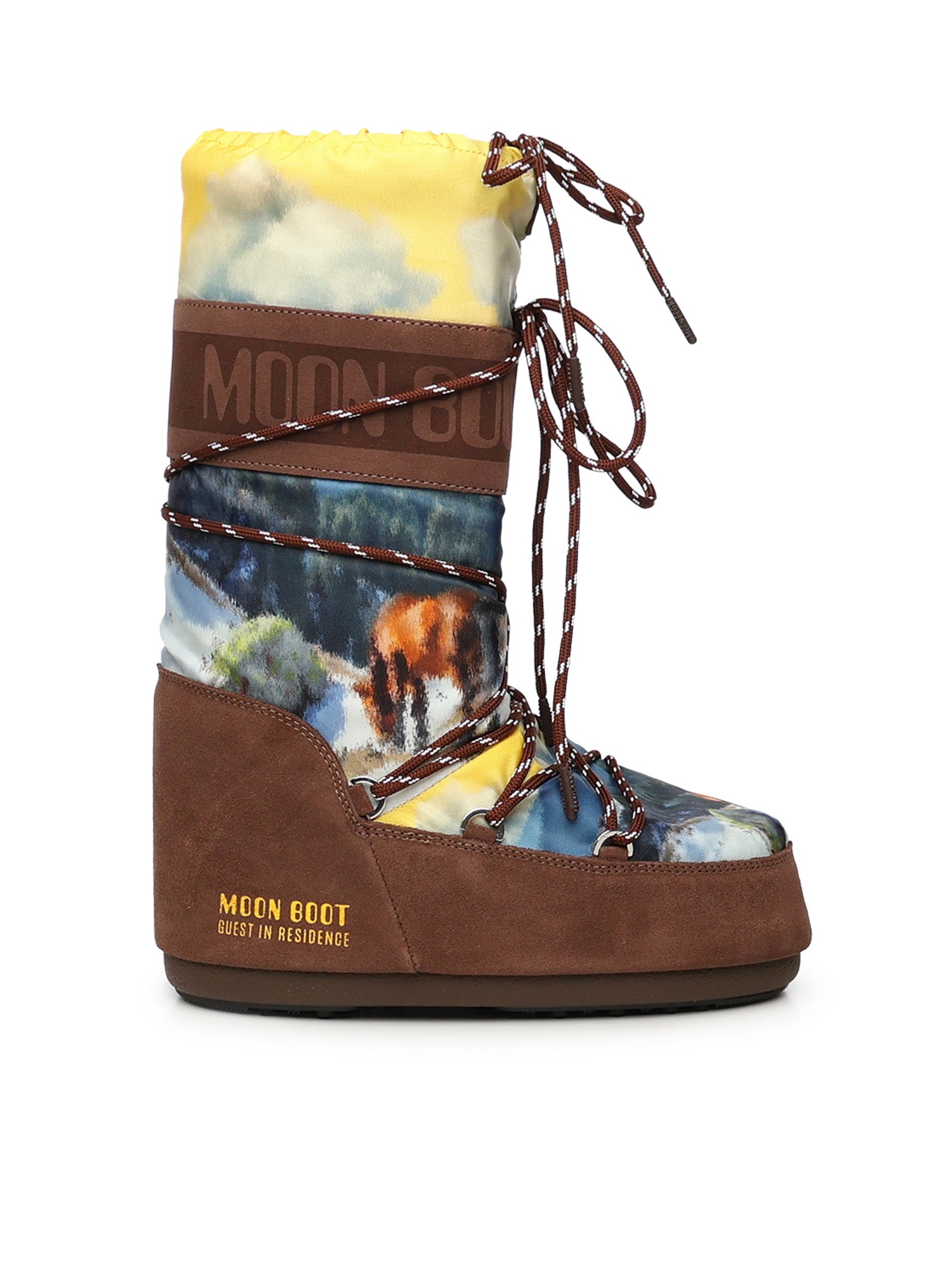 Moon Boot x Guest In Residence Stivale Icon High Postcard 80D1403090 M062 MOON BOOT 