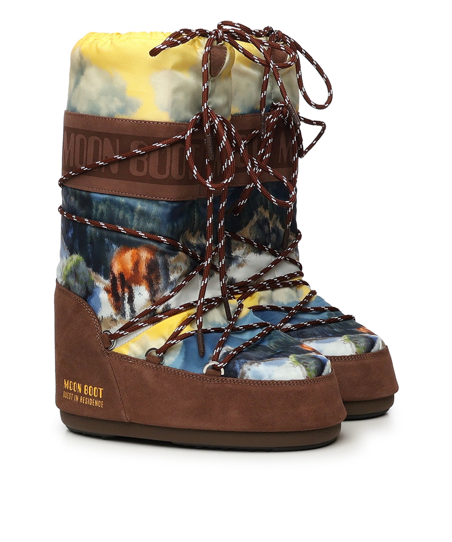 Moon Boot x Guest In Residence Stivale Icon High Postcard 80D1403090 M062 MOON BOOT 