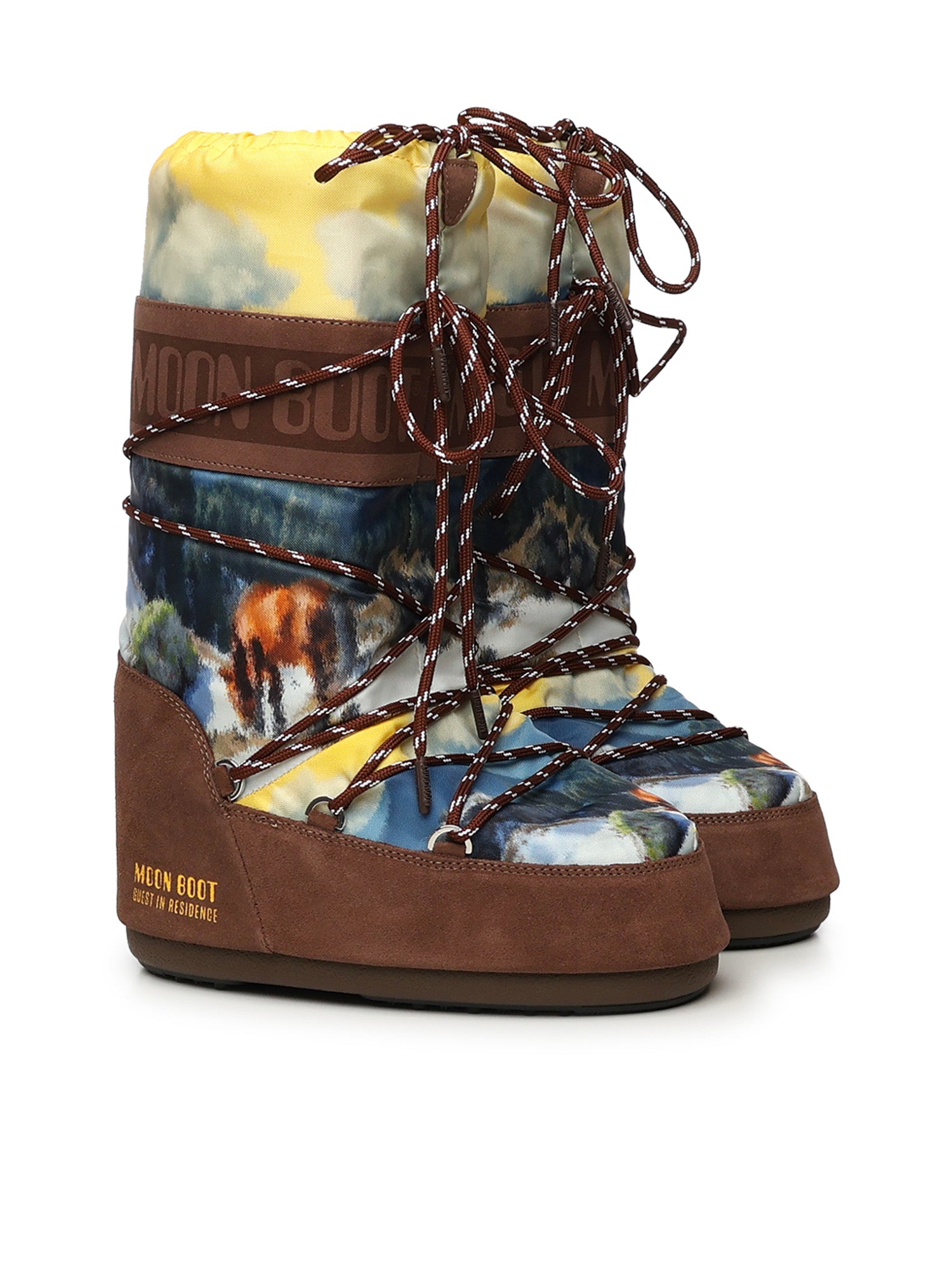 Moon Boot x Guest In Residence Stivale Icon High Postcard 80D1403090 M062 MOON BOOT 