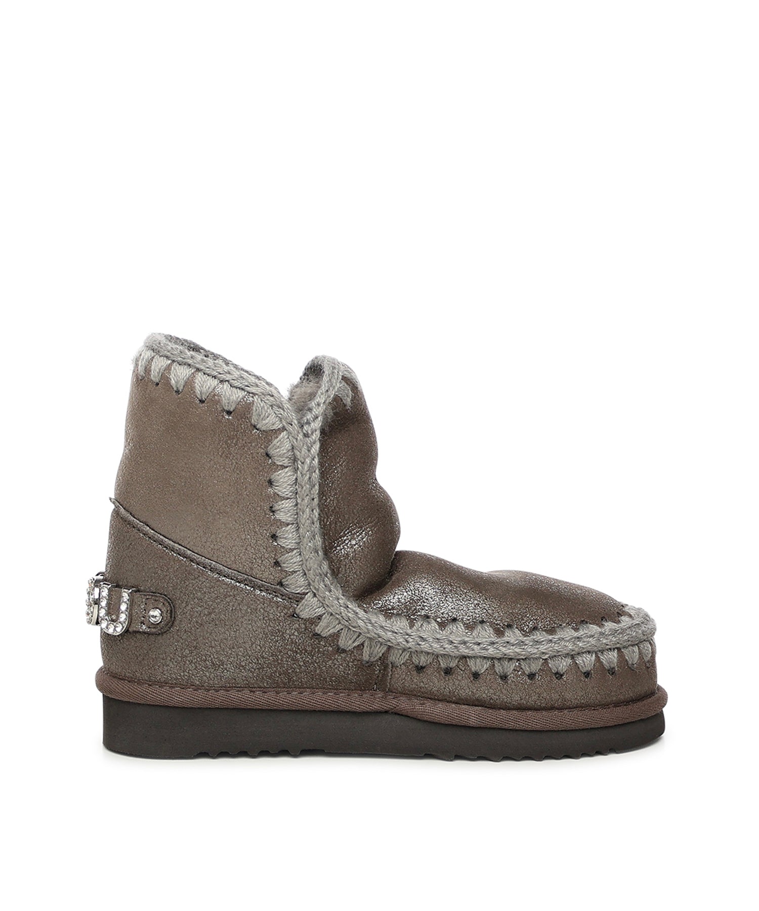 Stivali Eskimo 18 rhinestones logo MUFW101036B DUIRO MOU 