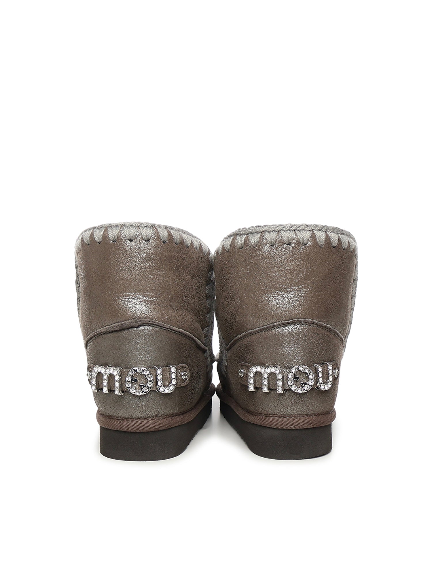 Stivali Eskimo 18 rhinestones logo MUFW101036B DUIRO MOU 