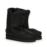 Stivali Eskimo 24 rhinestones logo MUFW101037B CBKG MOU 