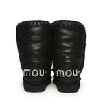 Stivali Eskimo 24 rhinestones logo MUFW101037B CBKG MOU 