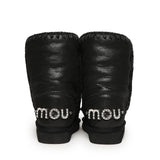 Stivali Eskimo 24 rhinestones logo MUFW101037B CBKG MOU 