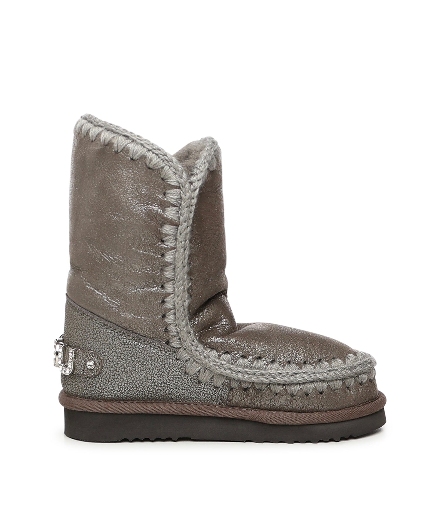 Stivali Eskimo 18 rhinestones logo MUFW101037B DUIRO MOU 