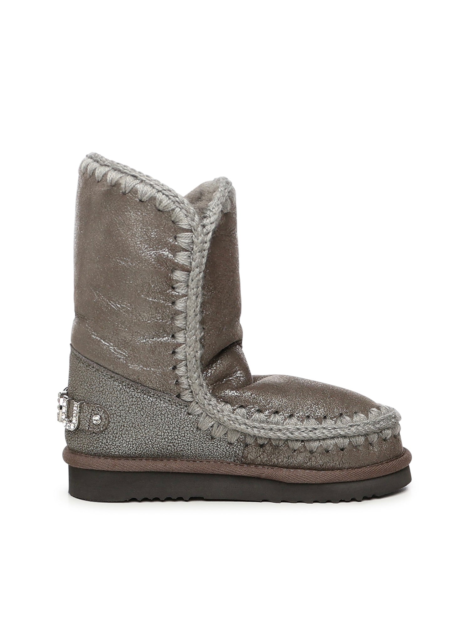 Stivali Eskimo 18 rhinestones logo MUFW101037B DUIRO MOU 