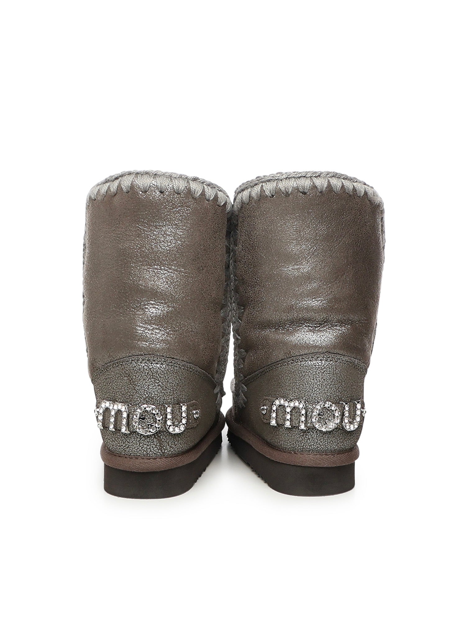 Stivali Eskimo 18 rhinestones logo MUFW101037B DUIRO MOU 