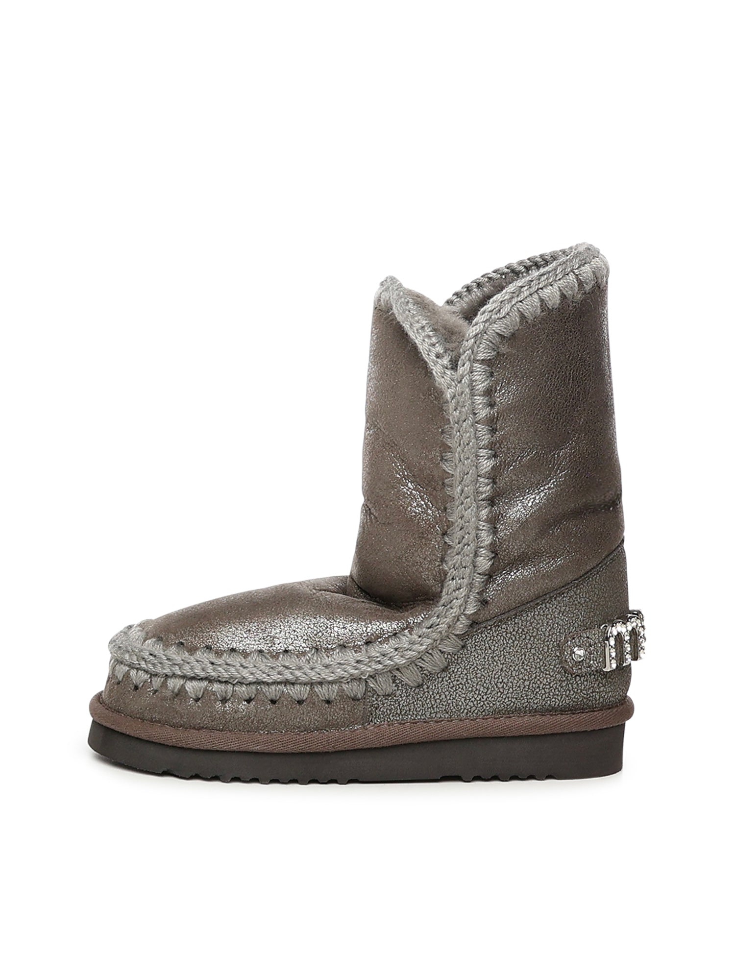 Stivali Eskimo 18 rhinestones logo MUFW101037B DUIRO MOU 
