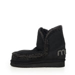 Stivali Eskimo 18 glitter logo MUFW101050A BKBK MOU 