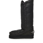 Stivali Eskimo 40 rhinestones logo MUFW101052B CBKG MOU 