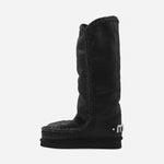 Stivali Eskimo 40 rhinestones logo MUFW101052B CBKG MOU 
