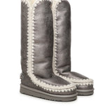 Stivali Eskimo 40 rhinestones logo MUFW101052B SSIL MOU 