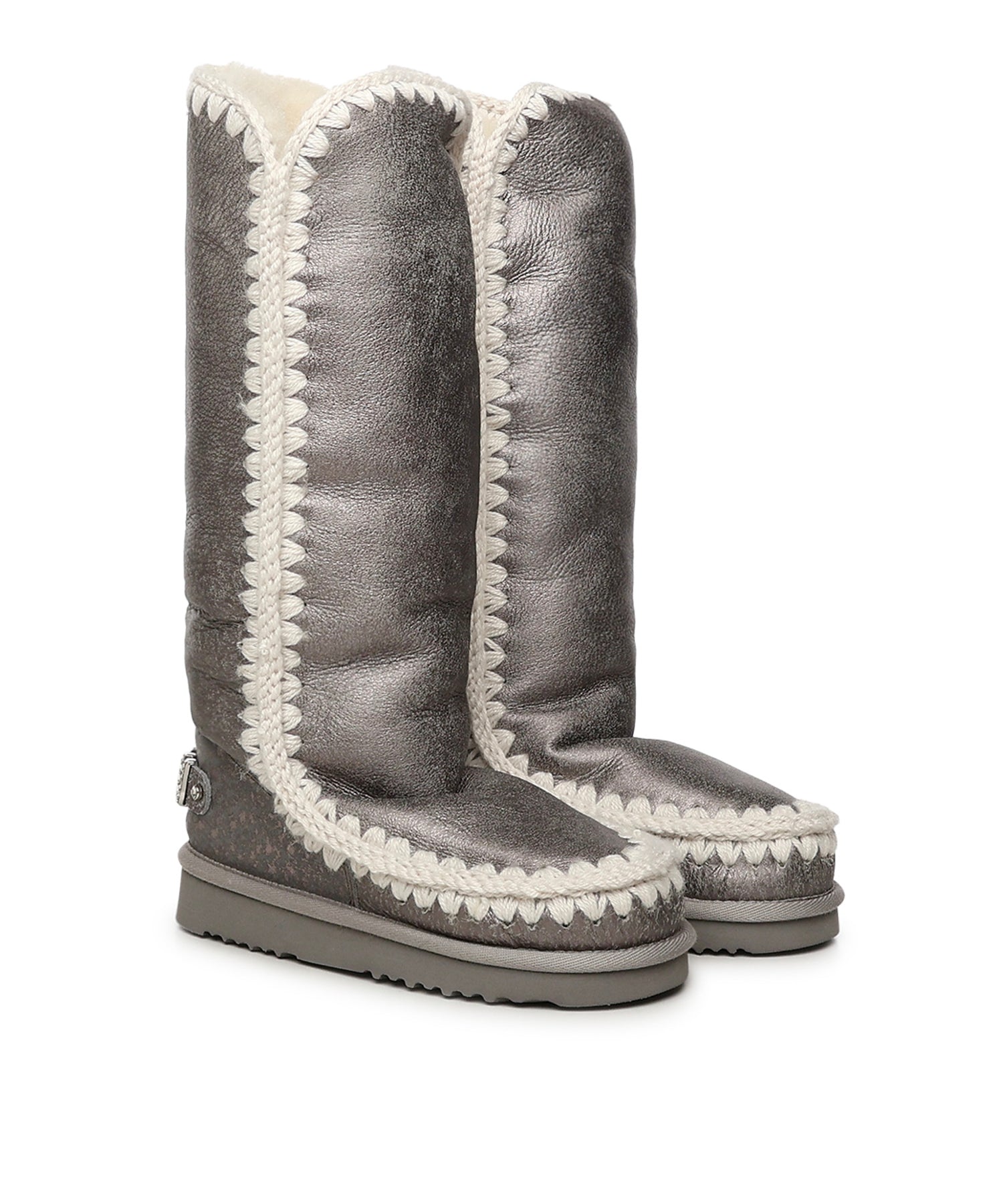 Stivali Eskimo 40 rhinestones logo MUFW101052B SSIL MOU 