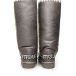 Stivali Eskimo 40 rhinestones logo MUFW101052B SSIL MOU 