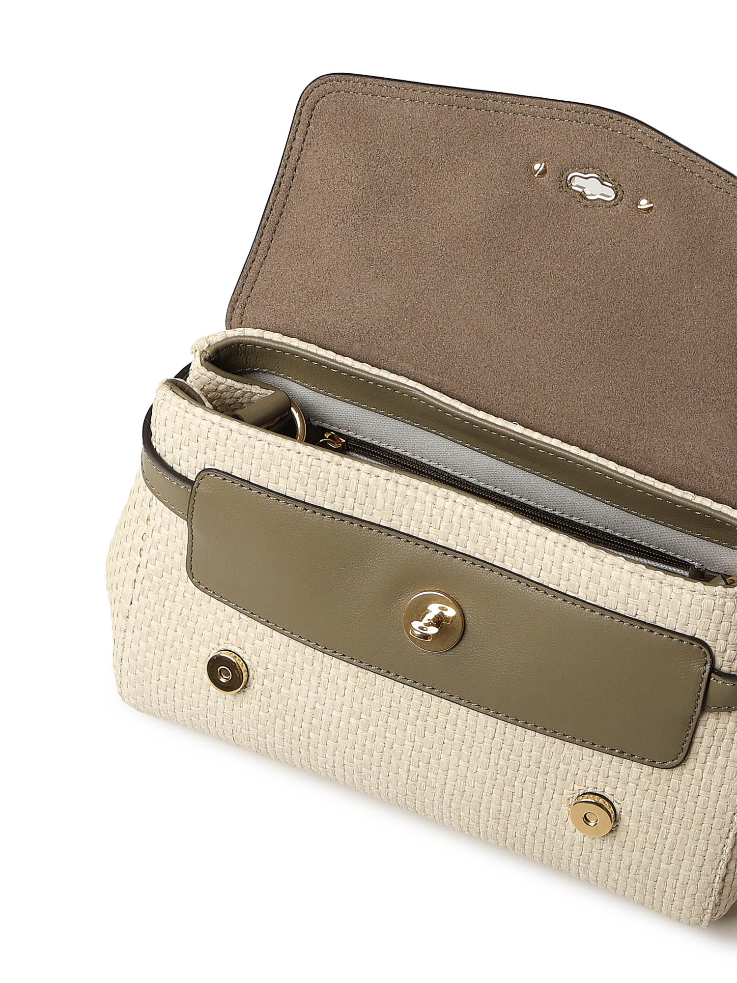 Mini bag Alexa in rafia e pelle RL8813 000Z050 MULBERRY 