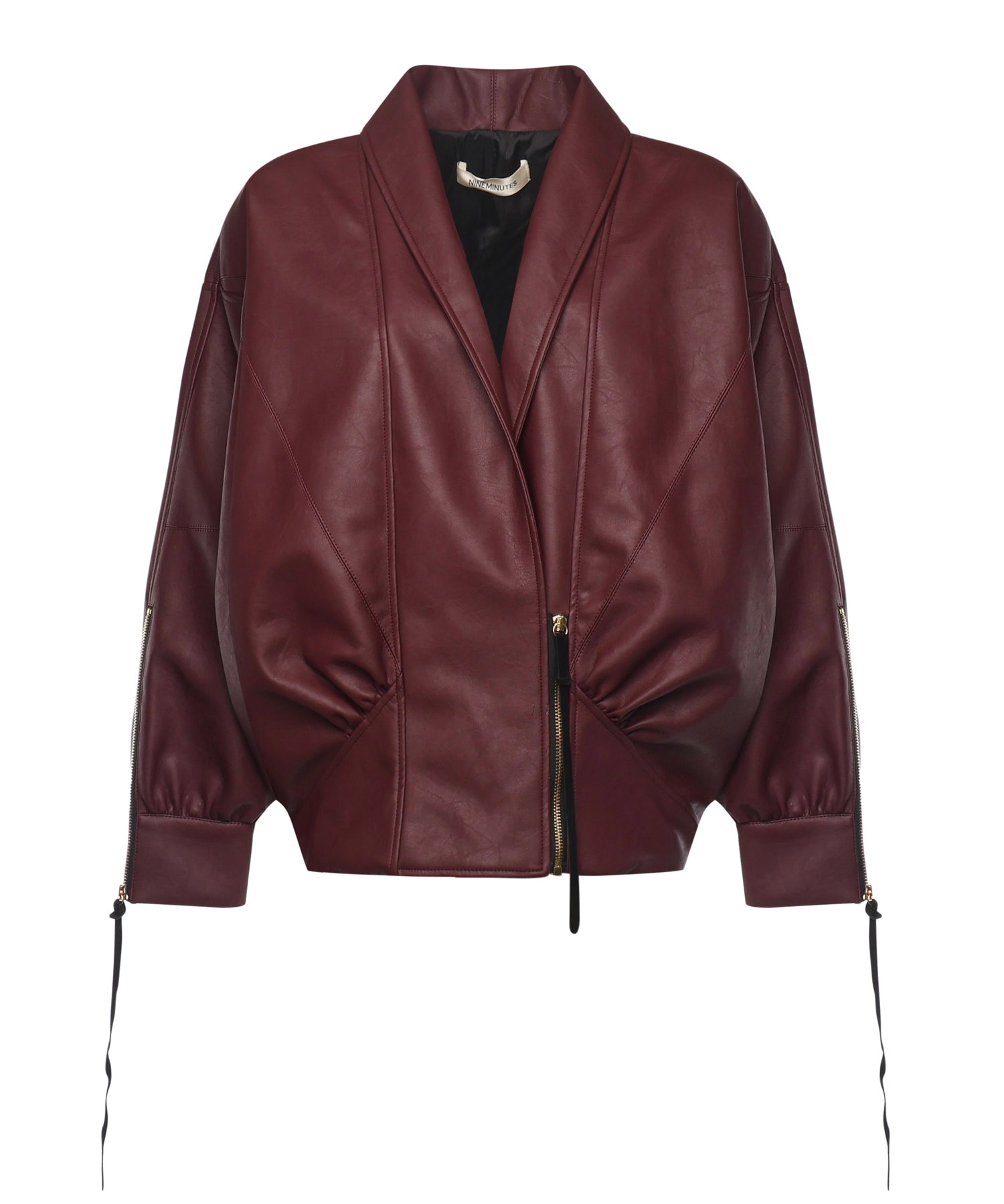 Giacca bomber cropped "The Virgo" 25PRNCP-0022  NINEMINUTES 