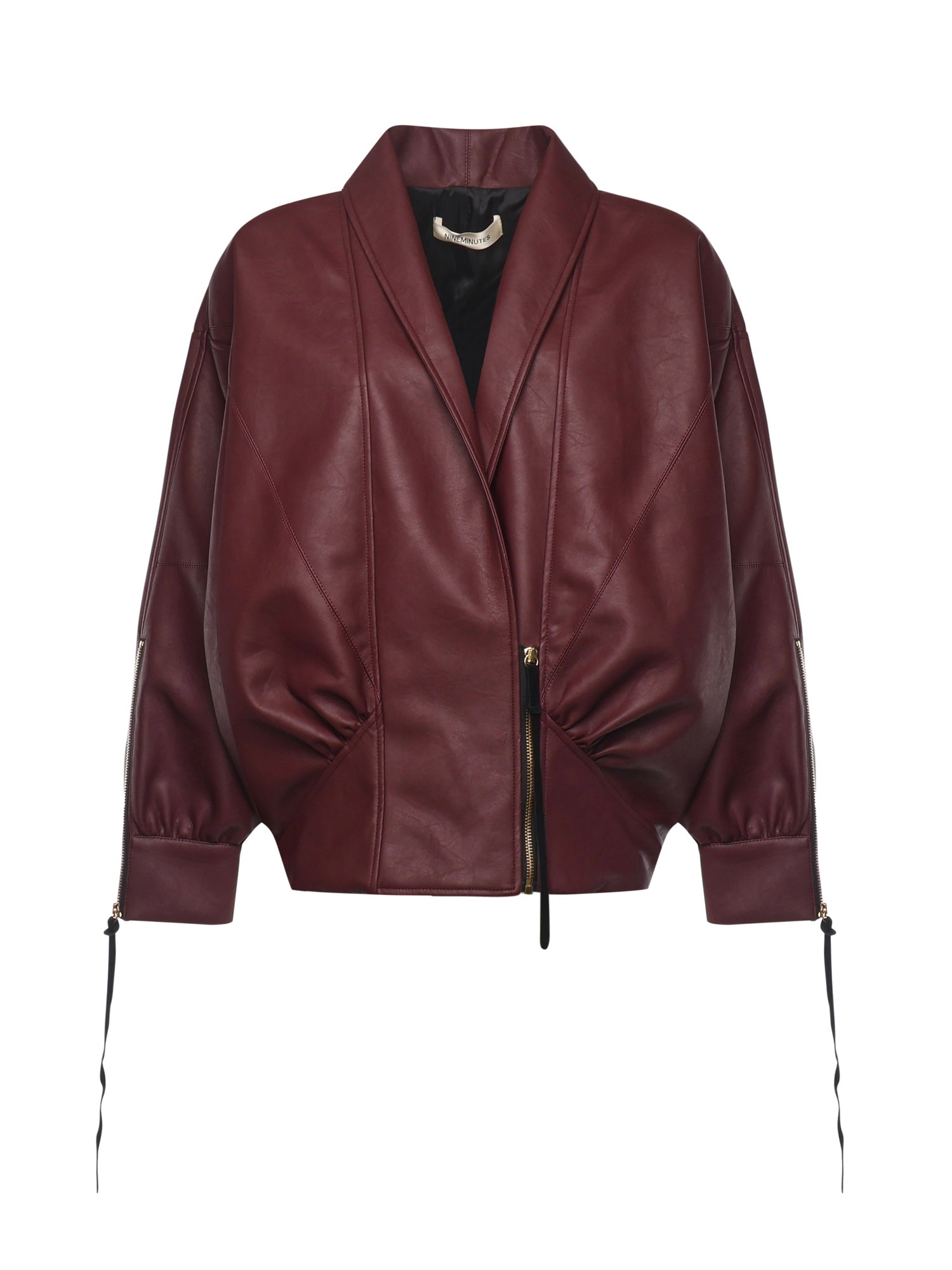 Giacca bomber cropped "The Virgo" 25PRNCP-0022  NINEMINUTES 