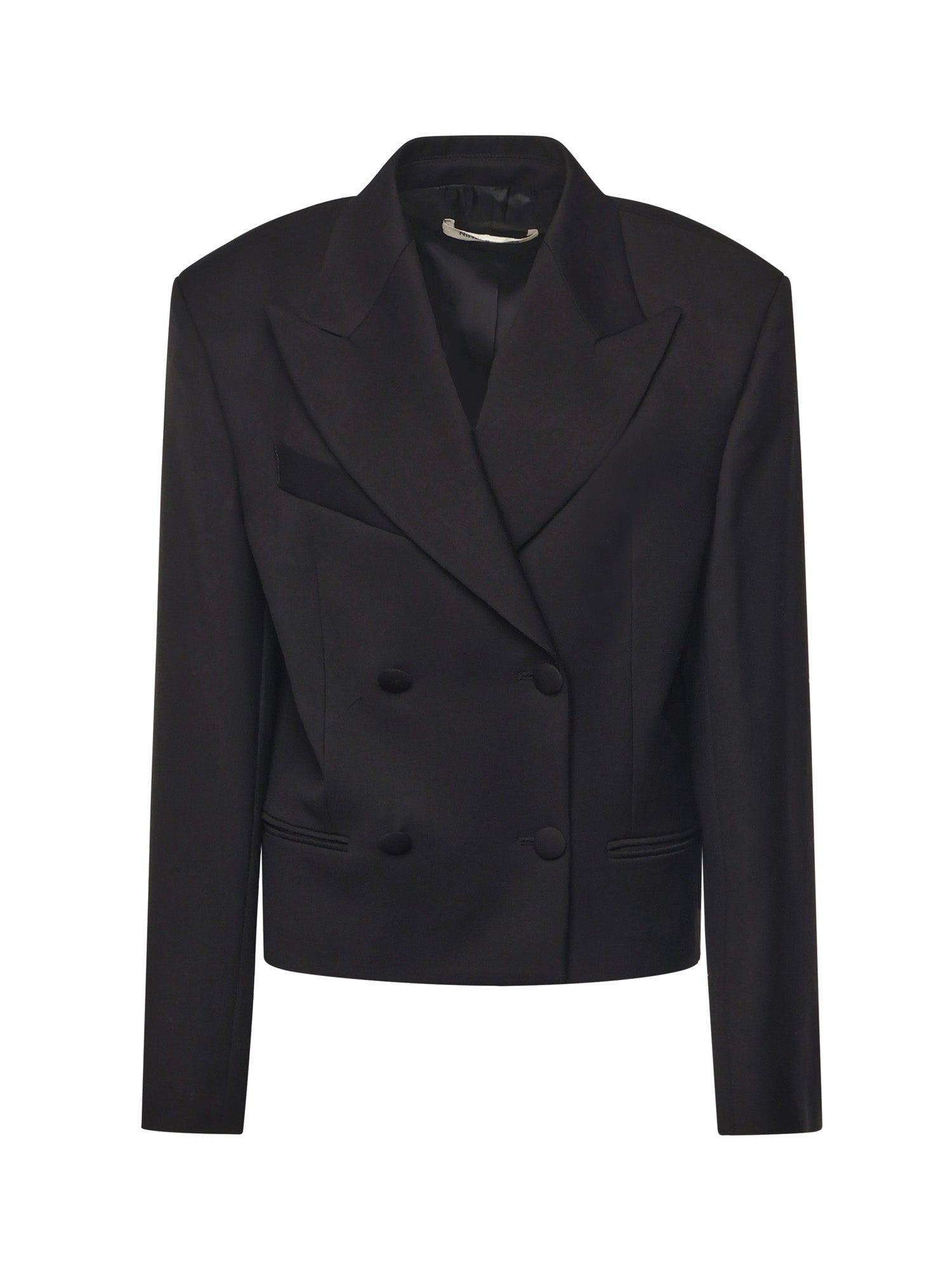 Blazer cropped smoking 26FWNCP-0015  NINEMINUTES 