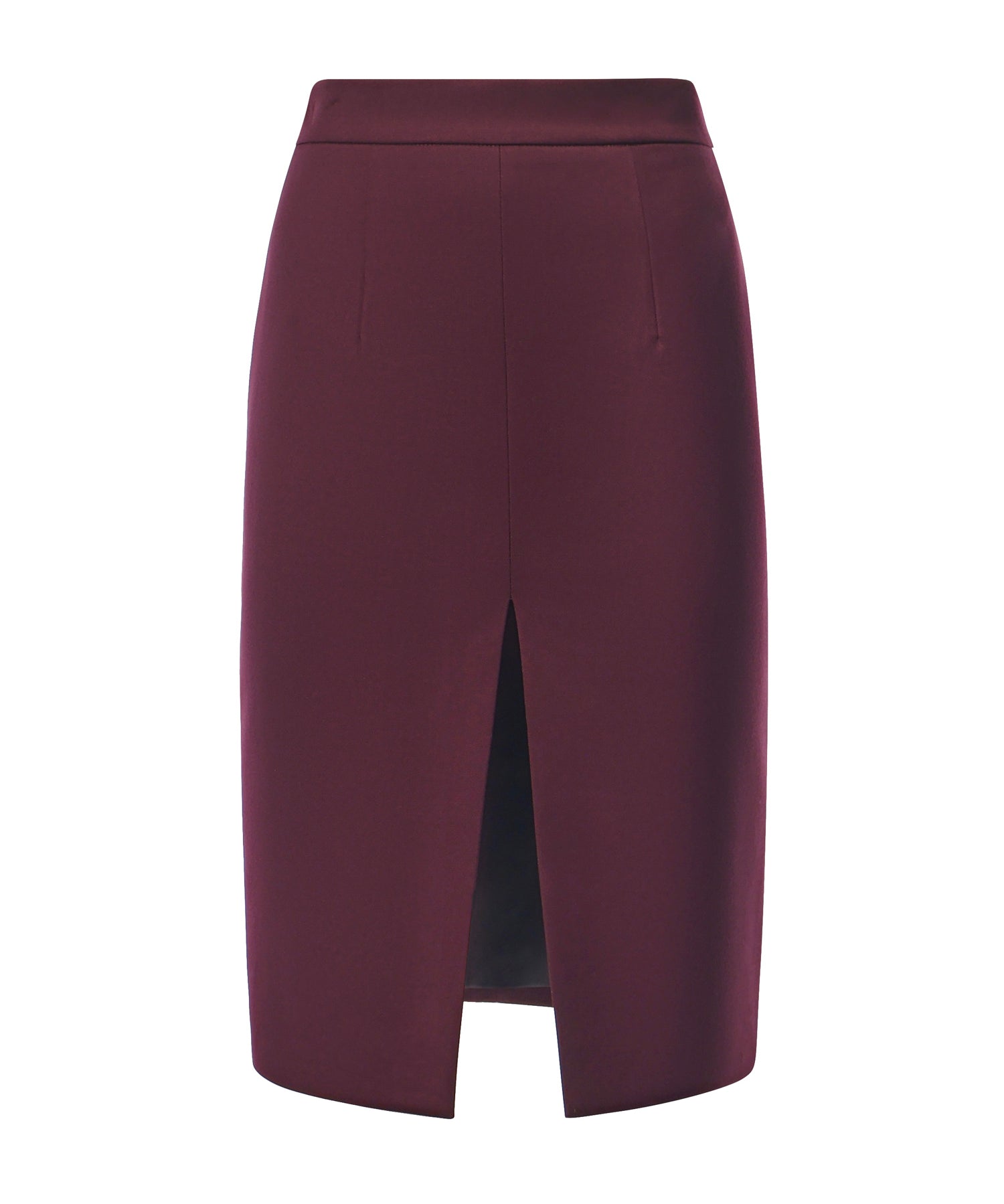 Gonna Pencil in flanella 26FWNGN-0001 BORDEAUX NINEMINUTES 