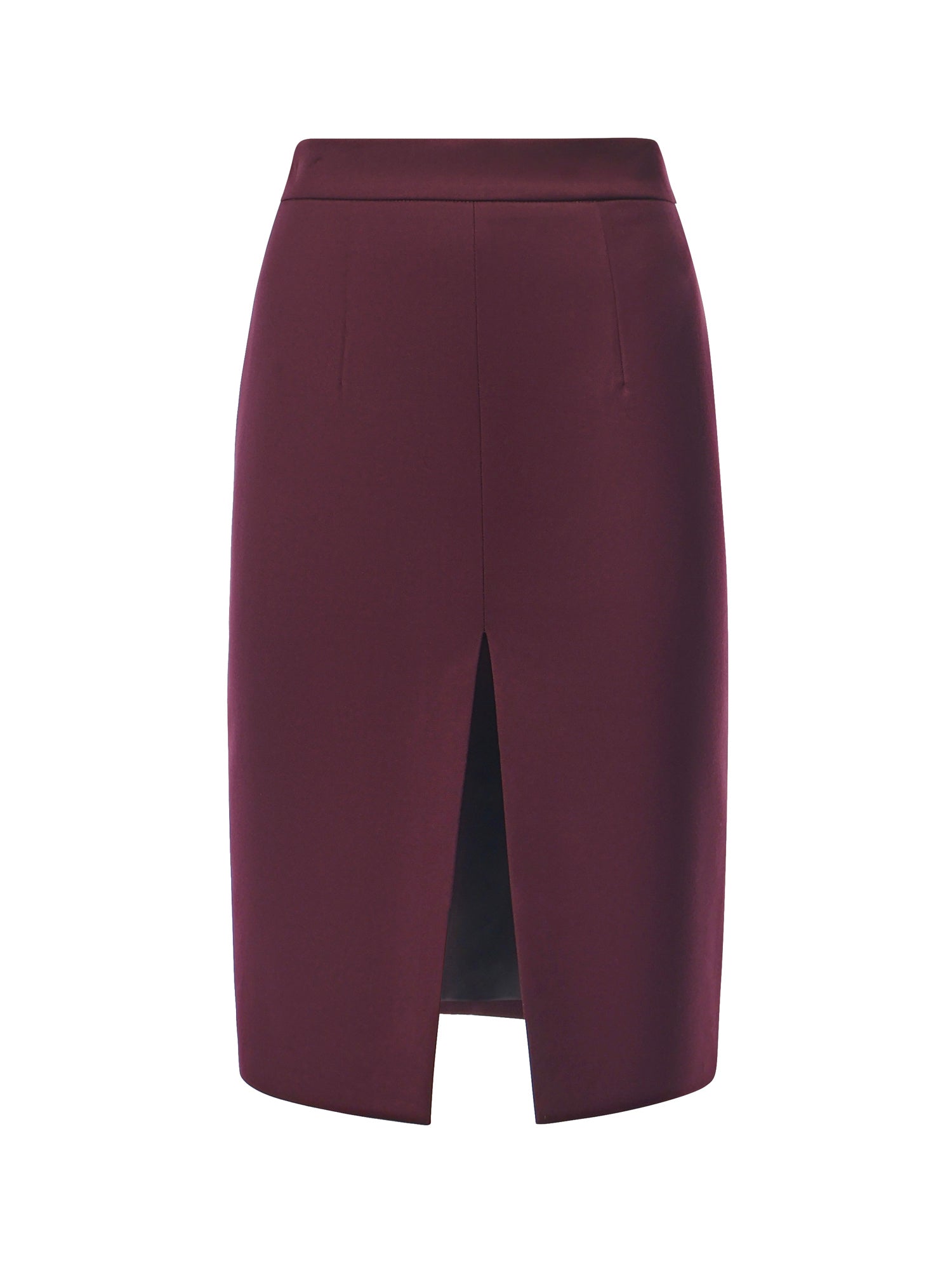 Gonna Pencil in flanella 26FWNGN-0001 BORDEAUX NINEMINUTES 