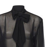 Camicia in georgette 26FWNMANCA-0009  NINEMINUTES 