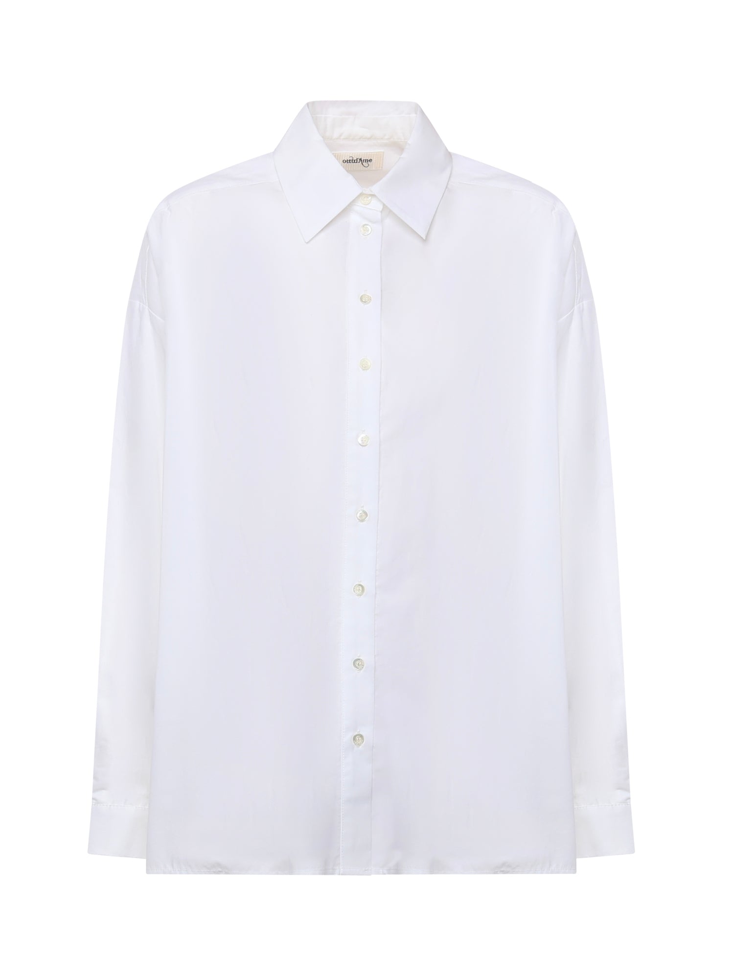Camicia Sabrina in cotone<BR/> DC4985 BIANCO OTTOD'AME 