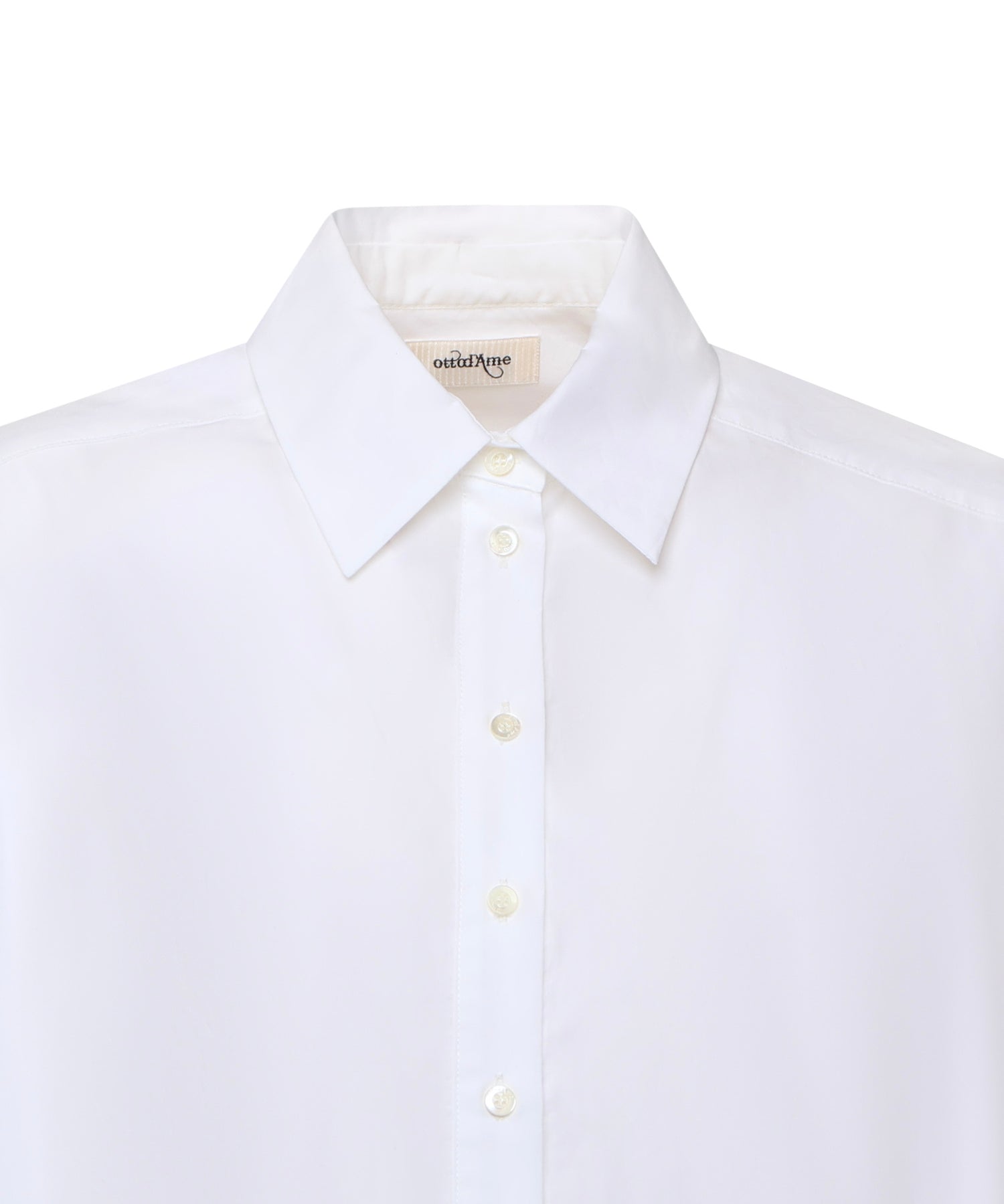 Camicia Sabrina in cotone<BR/> DC4985 BIANCO OTTOD'AME 