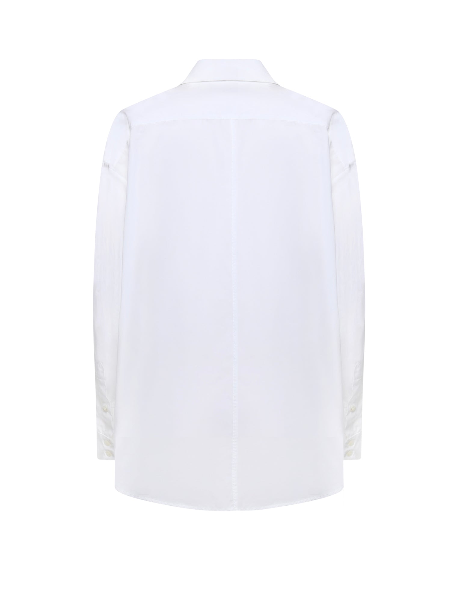 Camicia Sabrina in cotone<BR/> DC4985 BIANCO OTTOD'AME 