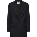 Blazer monopetto in misto lana DG6162 LAVAGNA OTTOD'AME 