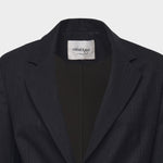 Blazer monopetto in misto lana DG6162 LAVAGNA OTTOD'AME 