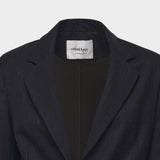 Blazer monopetto in misto lana DG6162 LAVAGNA OTTOD'AME 
