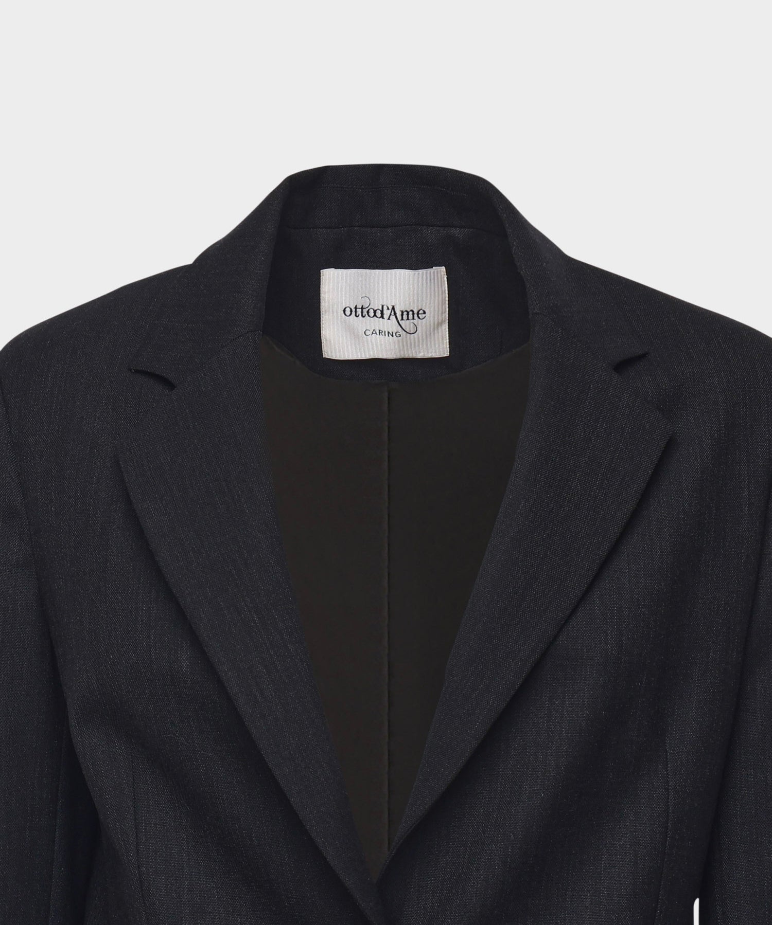 Blazer monopetto in misto lana DG6162 LAVAGNA OTTOD'AME 