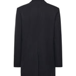 Blazer monopetto in misto lana DG6162 LAVAGNA OTTOD'AME 