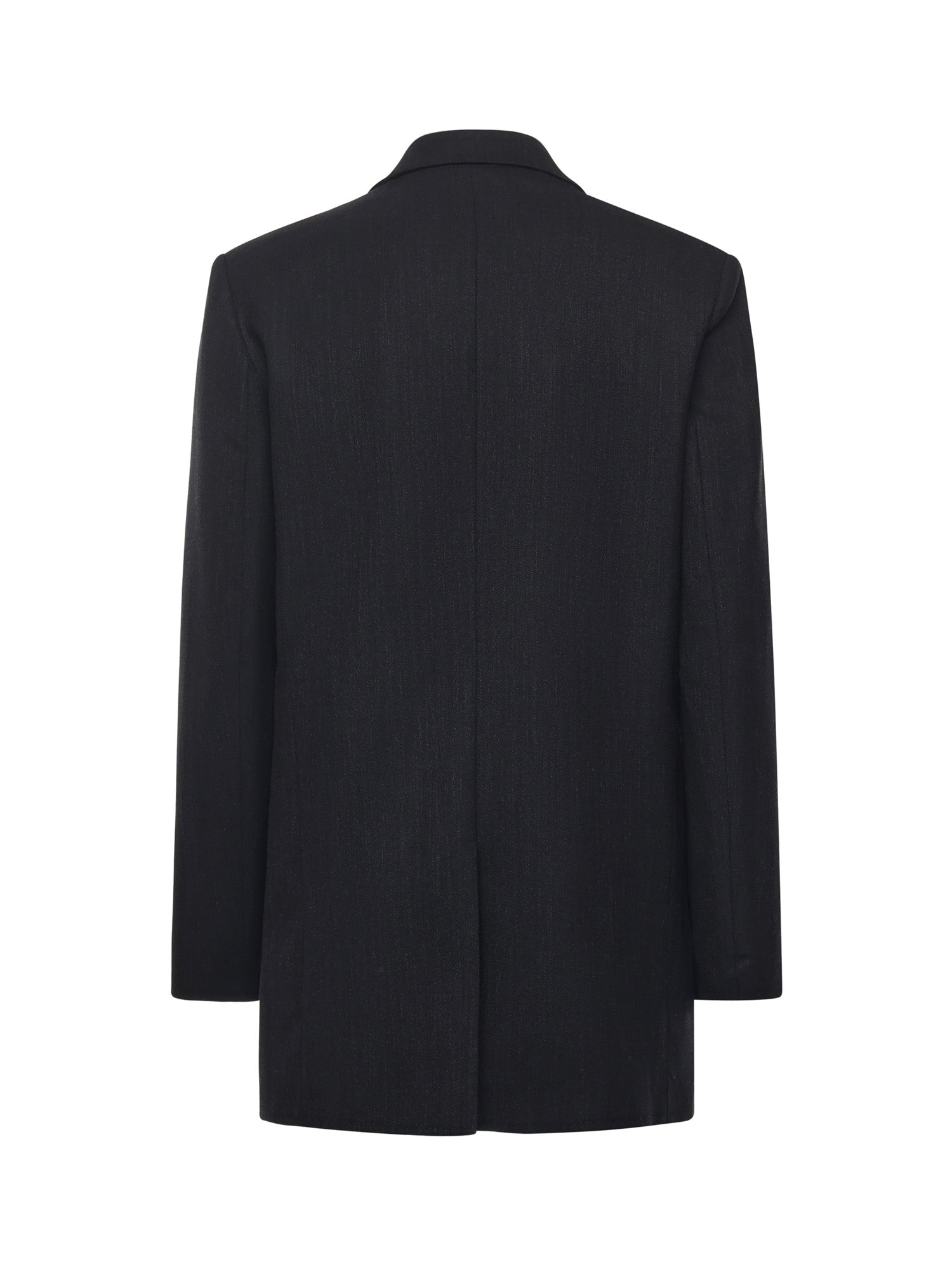 Blazer monopetto in misto lana DG6162 LAVAGNA OTTOD'AME 