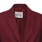 Blazer in misto lana DG6174 ROUGE NOIRE OTTOD'AME 