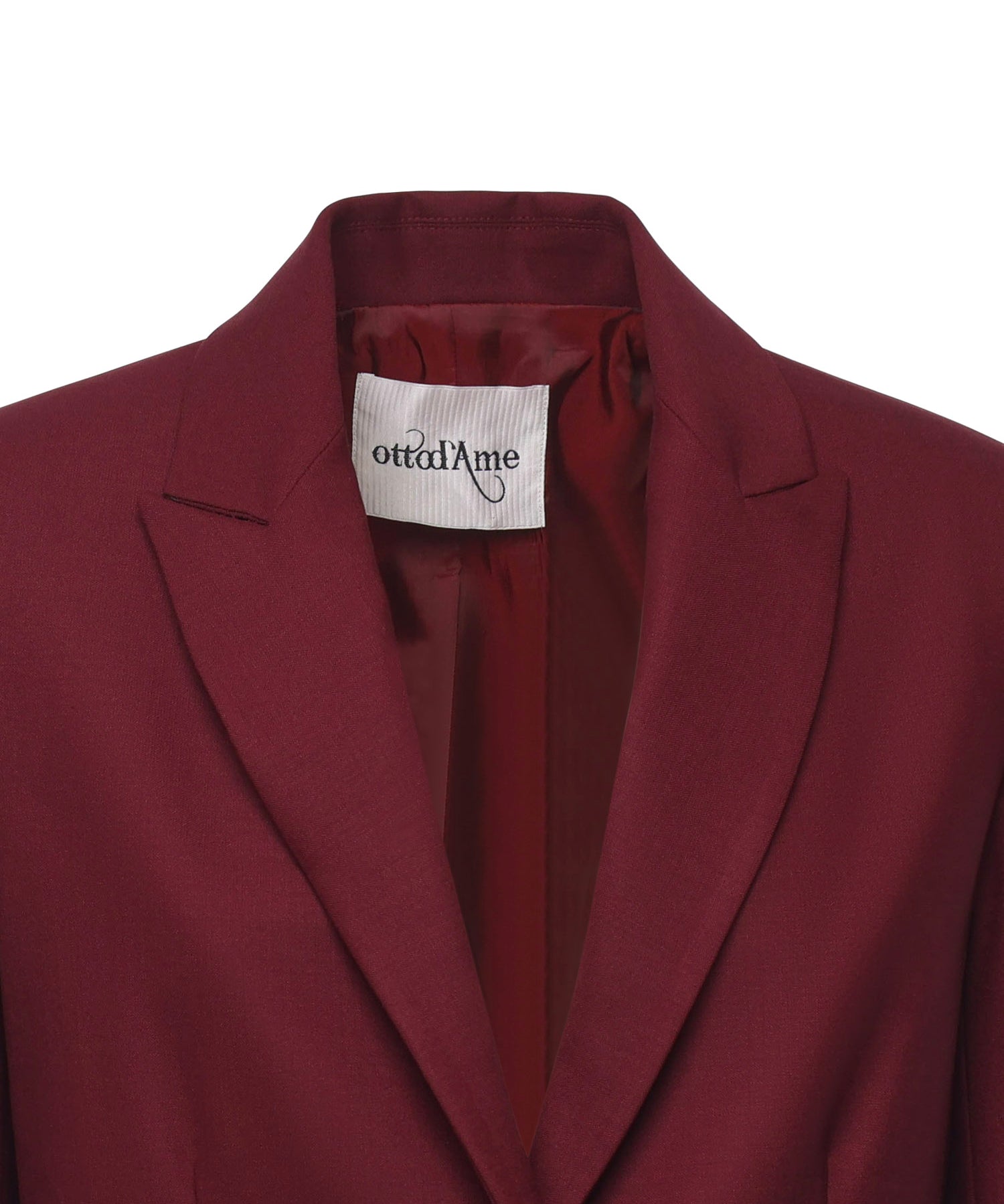 Blazer in misto lana DG6174 ROUGE NOIRE OTTOD'AME 