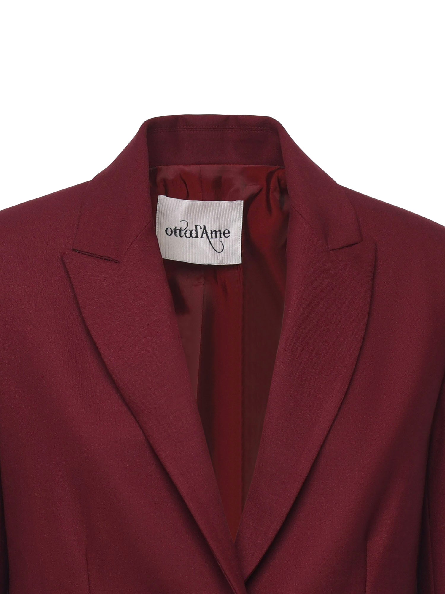 Blazer in misto lana DG6174 ROUGE NOIRE OTTOD'AME 