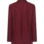 Blazer in misto lana DG6174 ROUGE NOIRE OTTOD'AME 