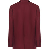 Blazer in misto lana DG6174 ROUGE NOIRE OTTOD'AME 