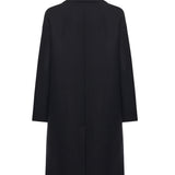 Cappotto midi in misto lana<BR/> DJ0014 NERO OTTOD'AME 