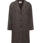 Cappotto midi melange DJ0063 VAR.UNICA OTTOD'AME 