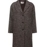 Cappotto midi melange DJ0063 VAR.UNICA OTTOD'AME 