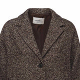 Cappotto midi melange DJ0063 VAR.UNICA OTTOD'AME 
