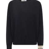 Maglia in viscosa DK9207 NERO OTTOD'AME 