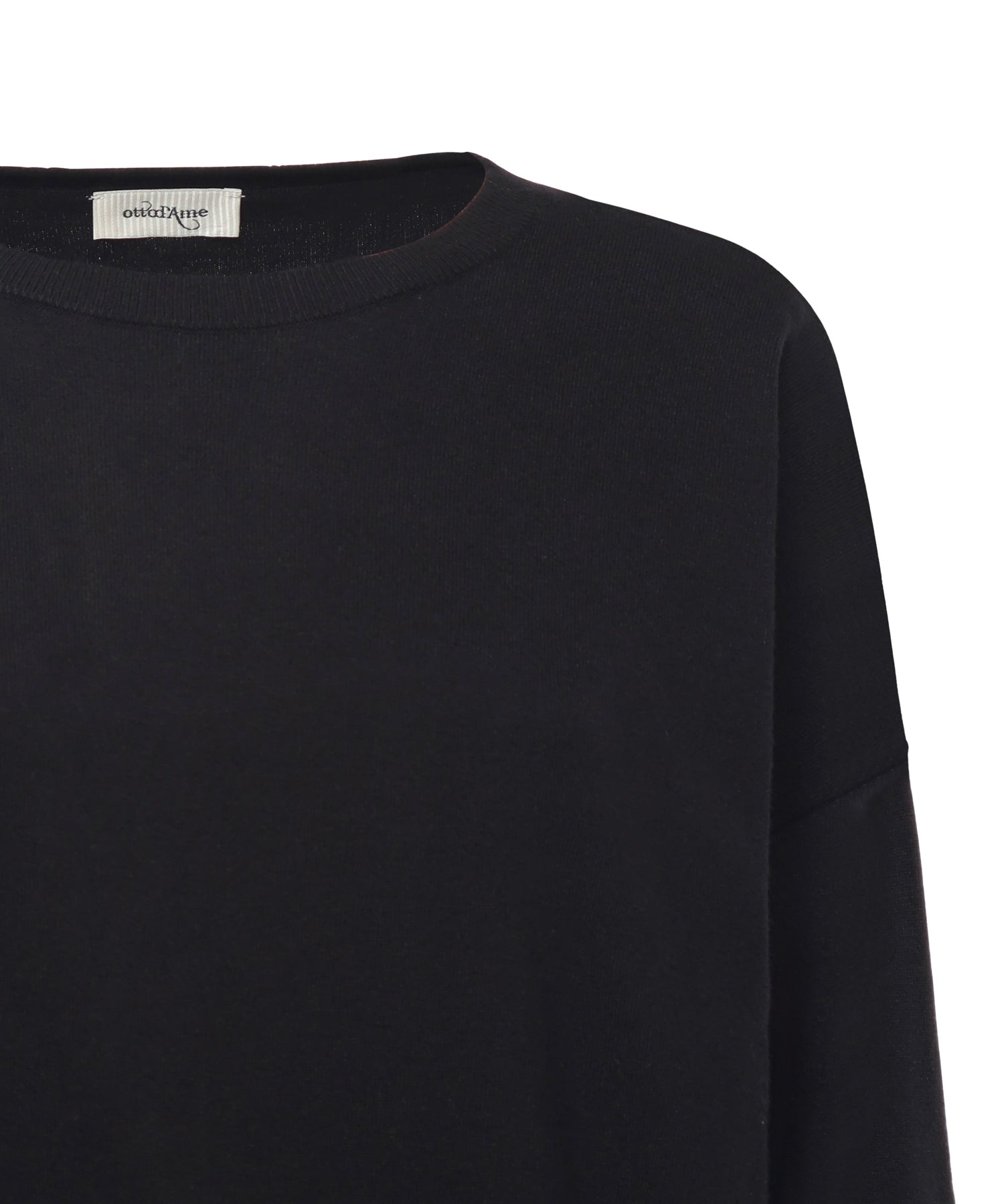 Maglia in viscosa DK9207 NERO OTTOD'AME 